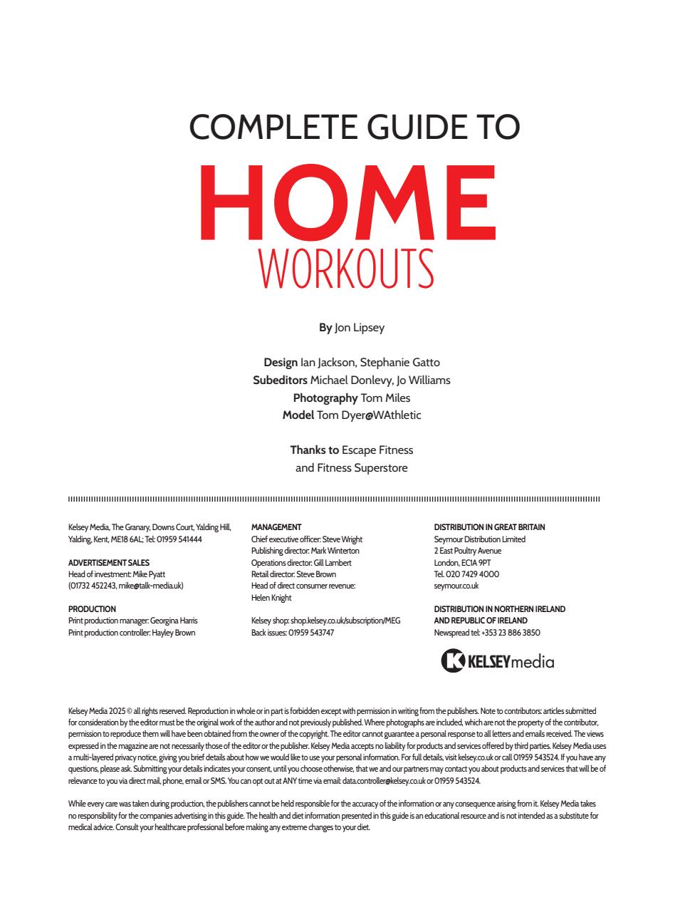 Men's Fitness Preview Pages