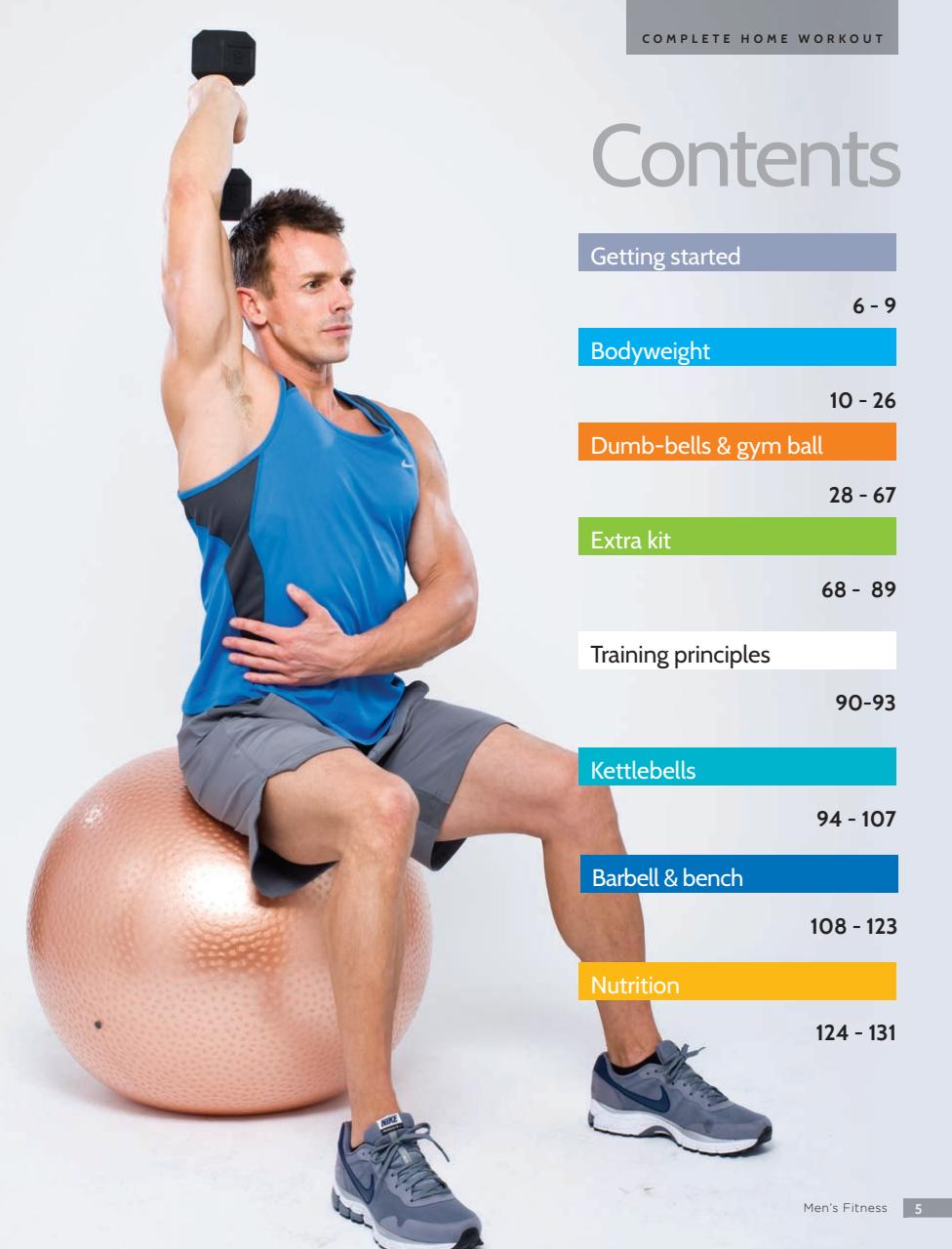 Men's Fitness Preview Pages