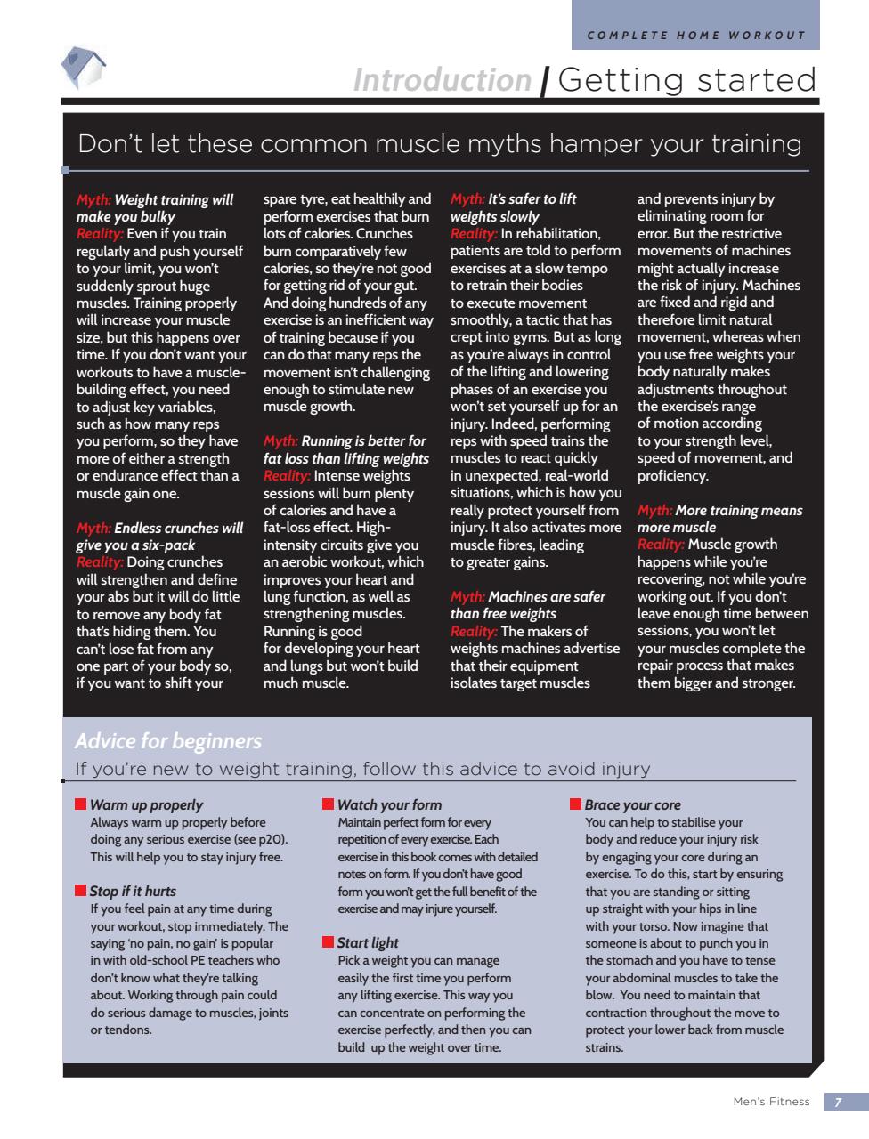 Men's Fitness Preview Pages