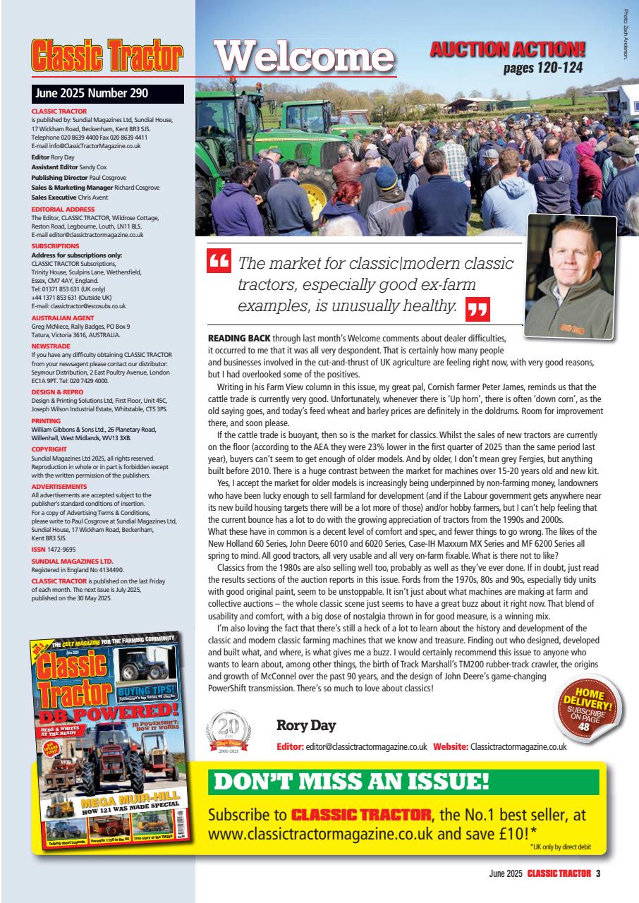 Classic Tractor Preview Pages