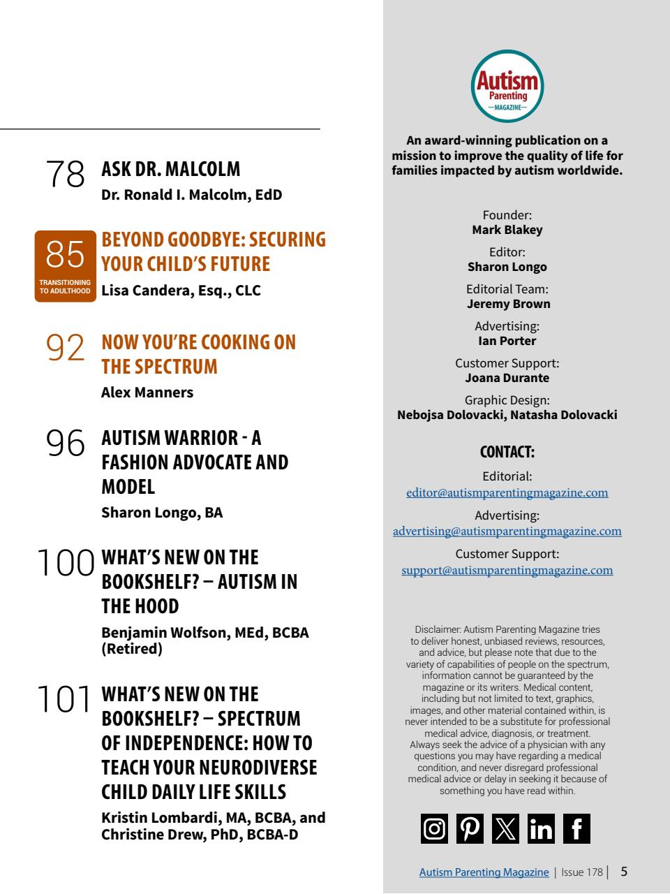 Autism Parenting Preview Pages