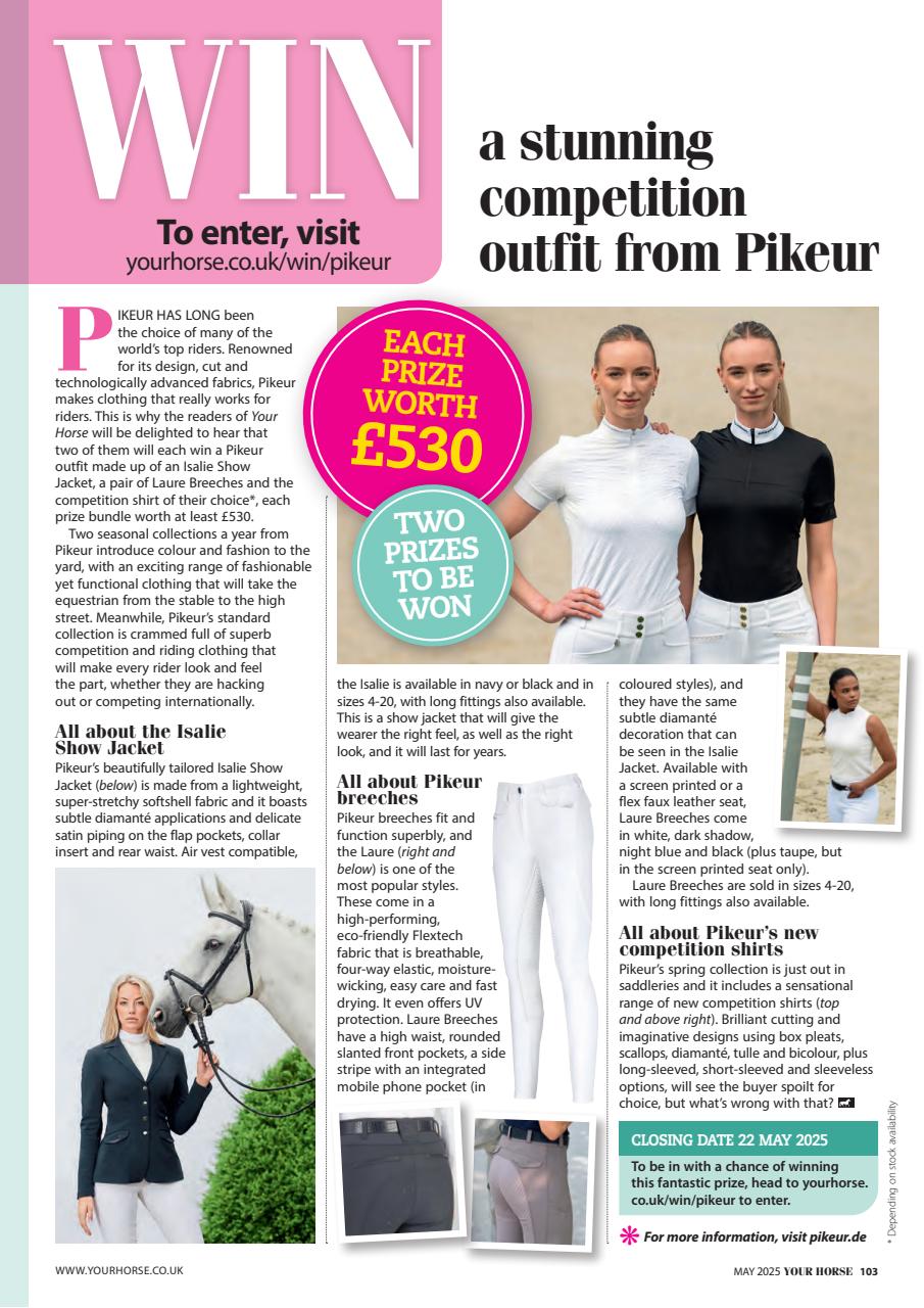 Your Horse Preview Pages