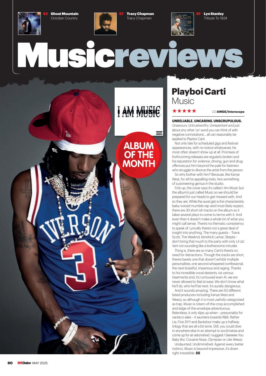 Hi-Fi Choice Preview Pages