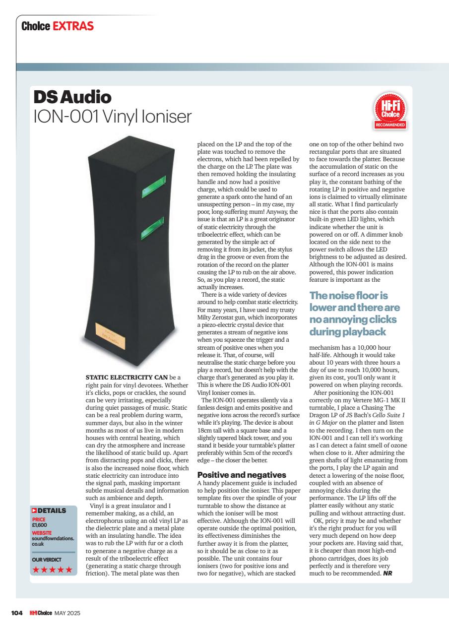 Hi-Fi Choice Preview Pages