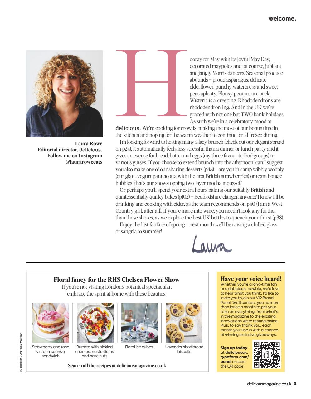 delicious. Magazine Preview Pages