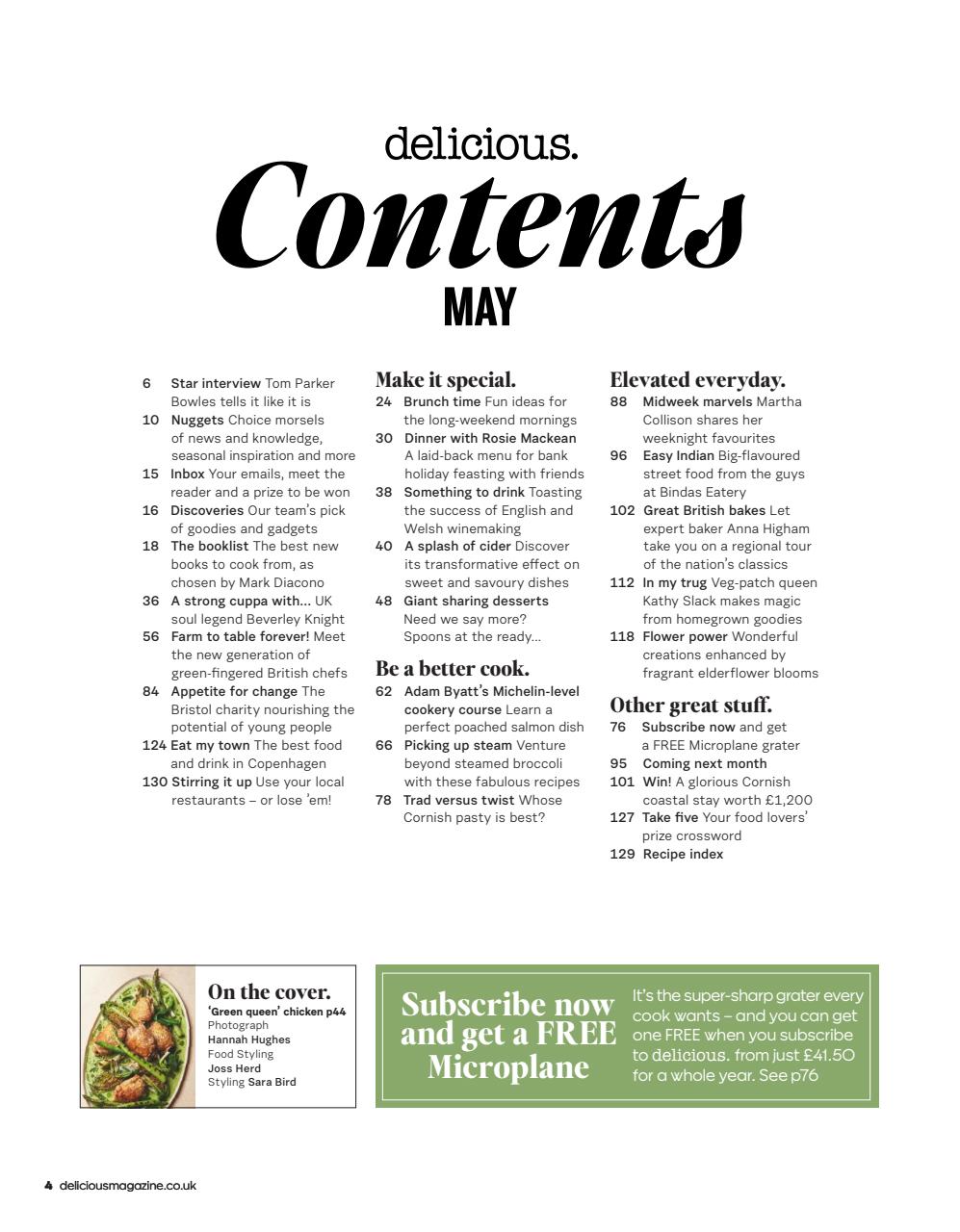 delicious. Magazine Preview Pages