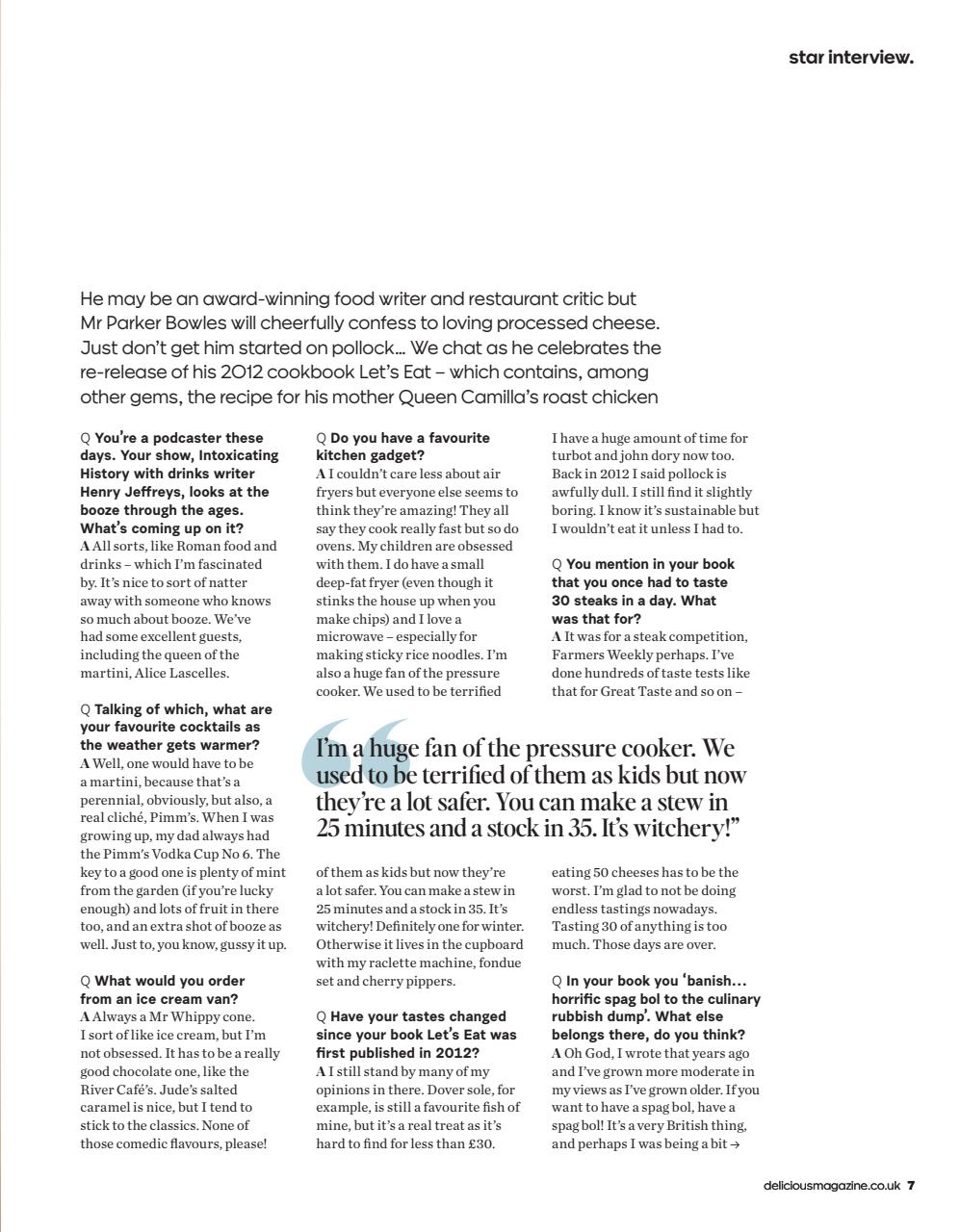 delicious. Magazine Preview Pages