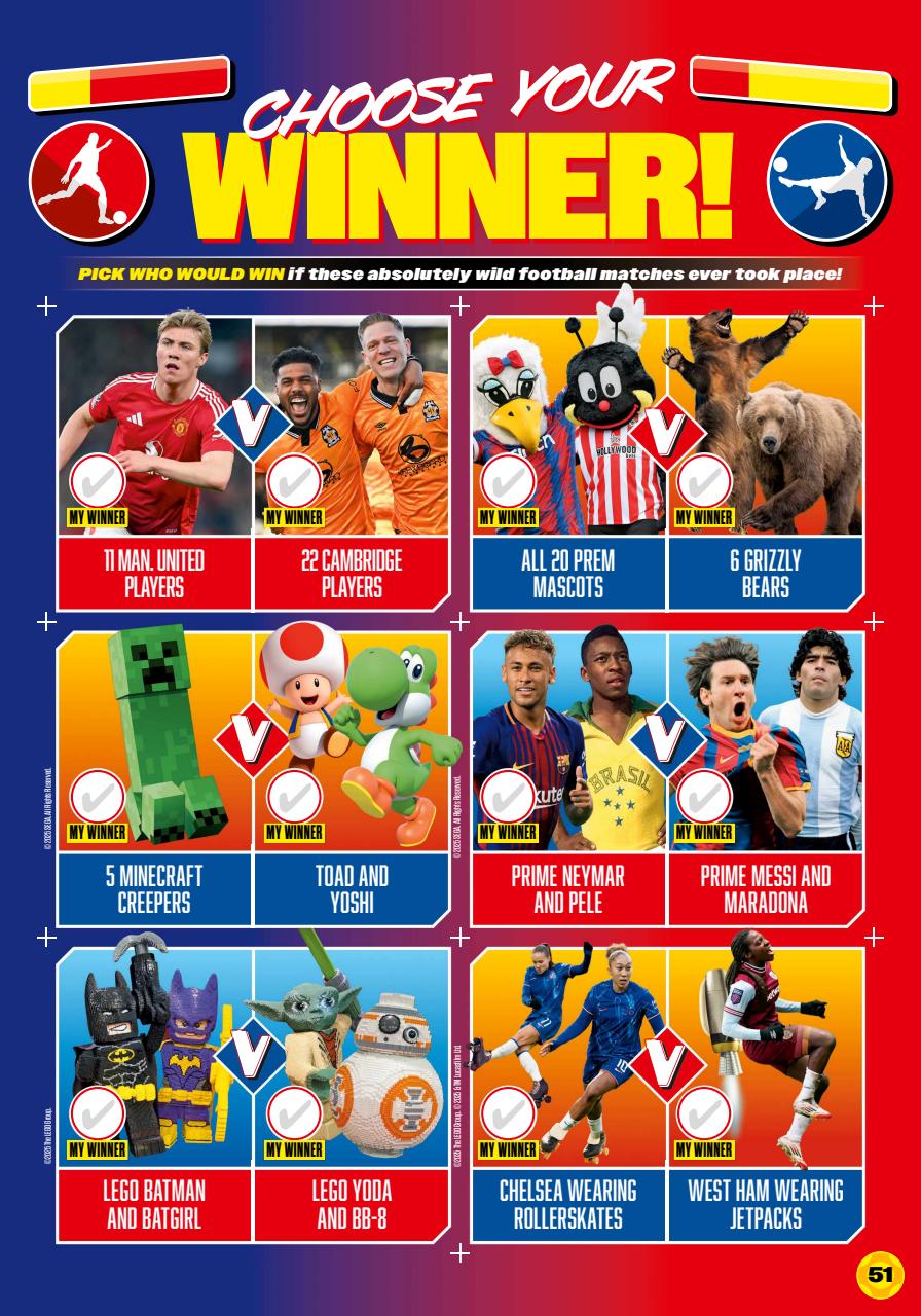 Match of the Day Preview Pages