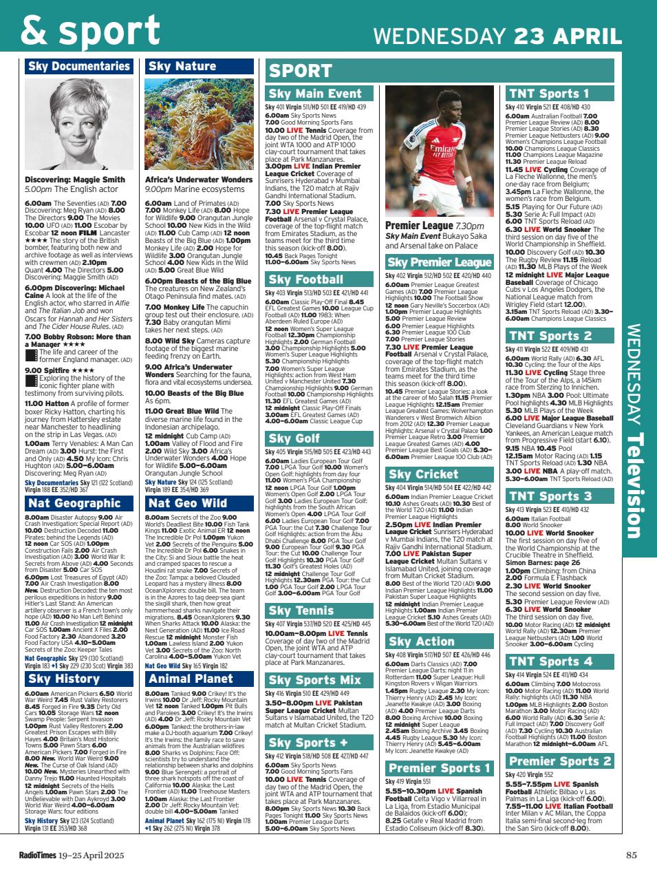 Radio Times Preview Pages