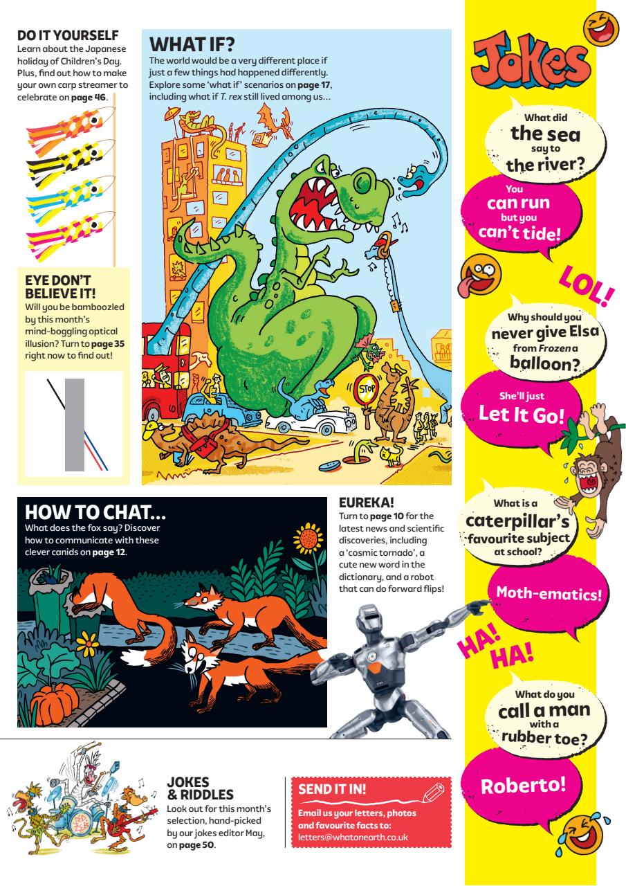 What on Earth! Magazine Preview Pages