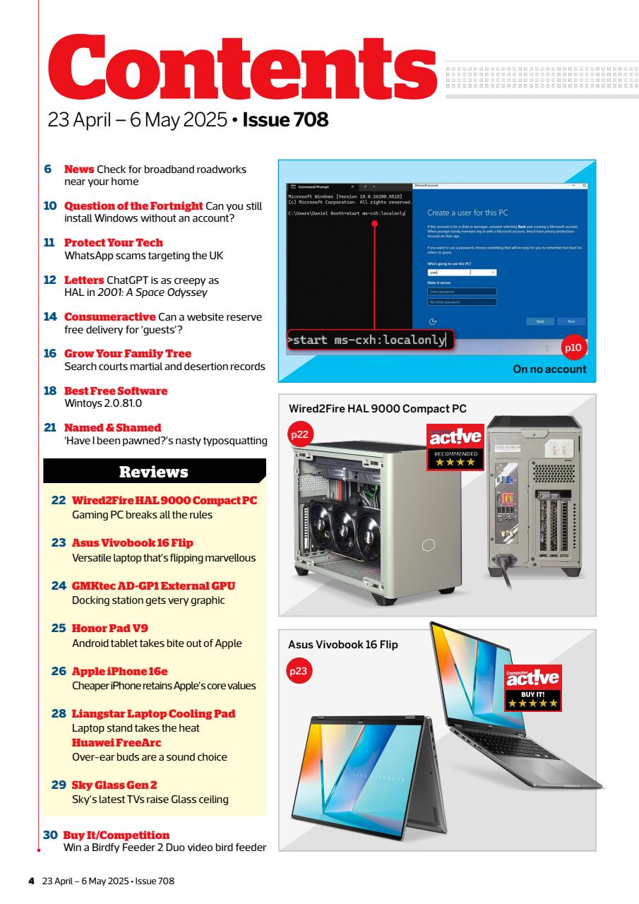 Computer Active Preview Pages