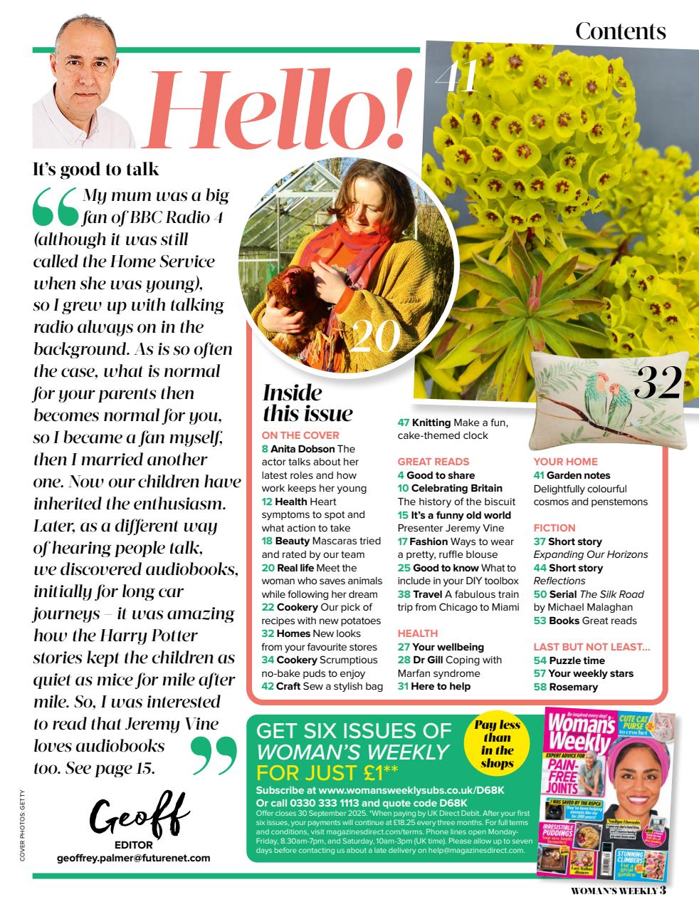 Woman's Weekly Preview Pages