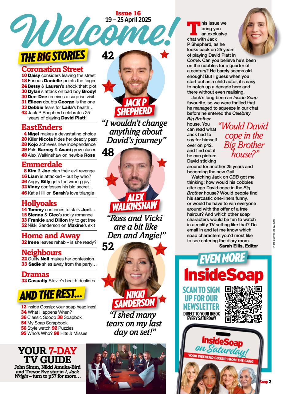 Inside Soap Preview Pages