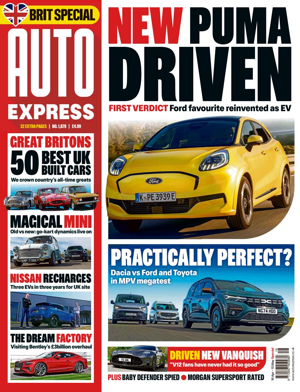 Auto Express Preview Pages