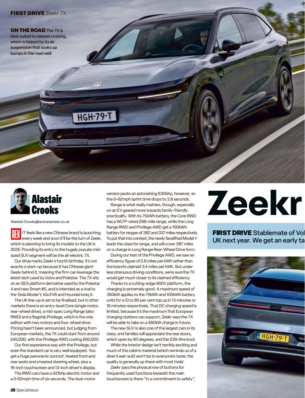 Auto Express Preview Pages