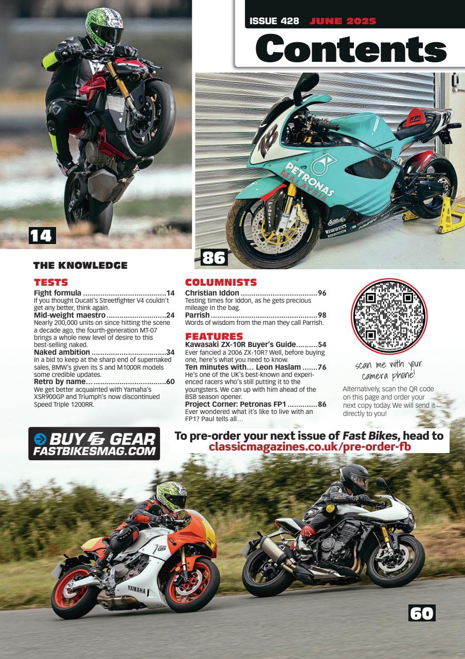 Fast Bikes Preview Pages