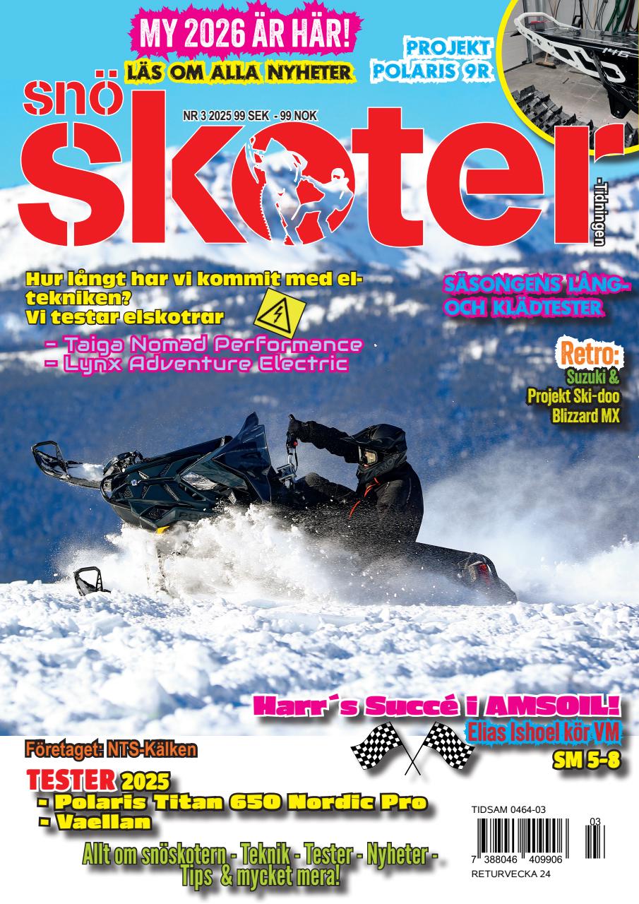 Tidningen Snöskoter Preview Pages