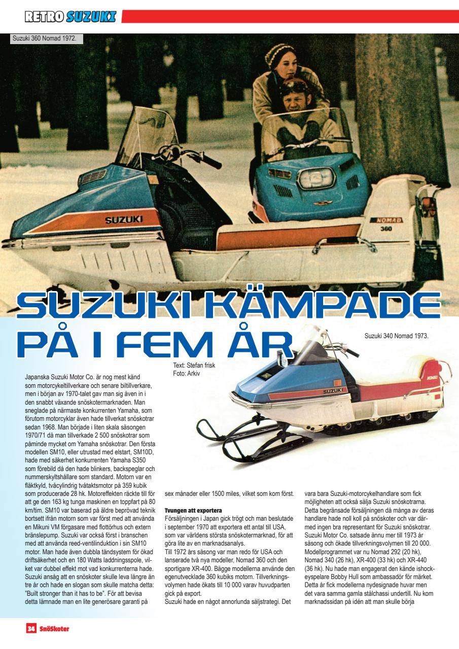 Tidningen Snöskoter Preview Pages