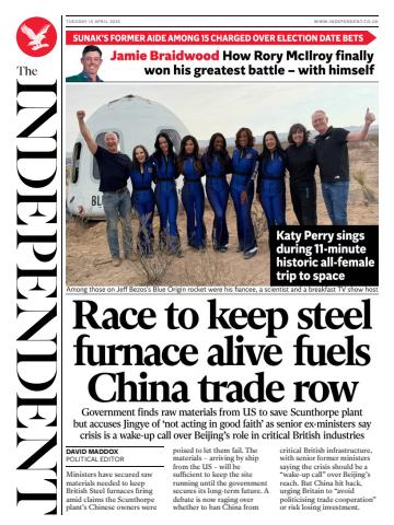 Tuesday, 15 April 2025 issue Tuesday, 15 April 2025