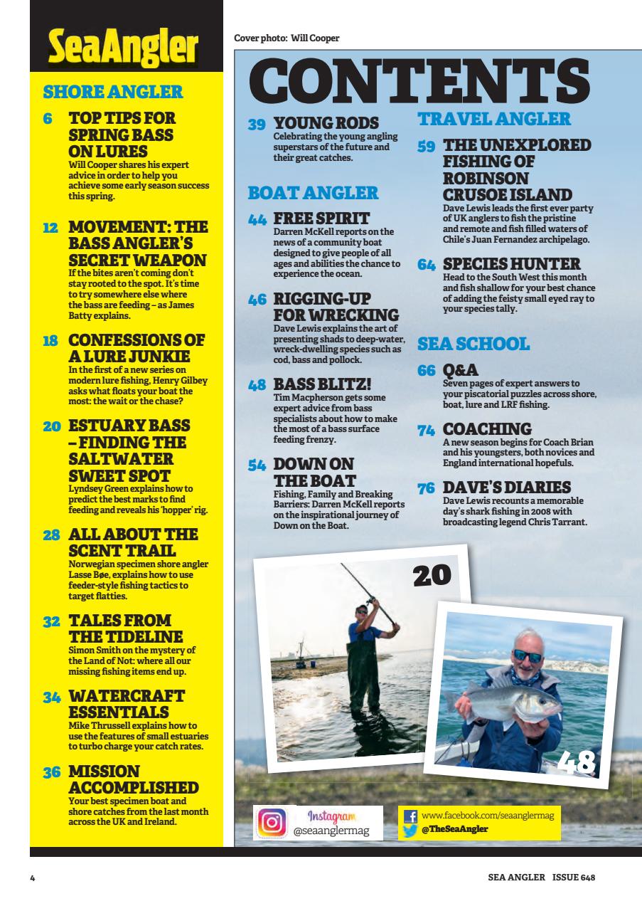 Sea Angler Preview Pages