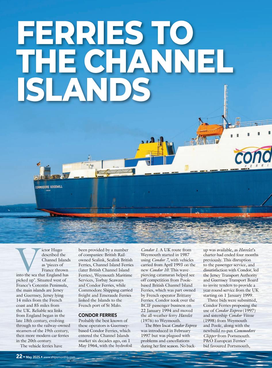 Ships Monthly Preview Pages