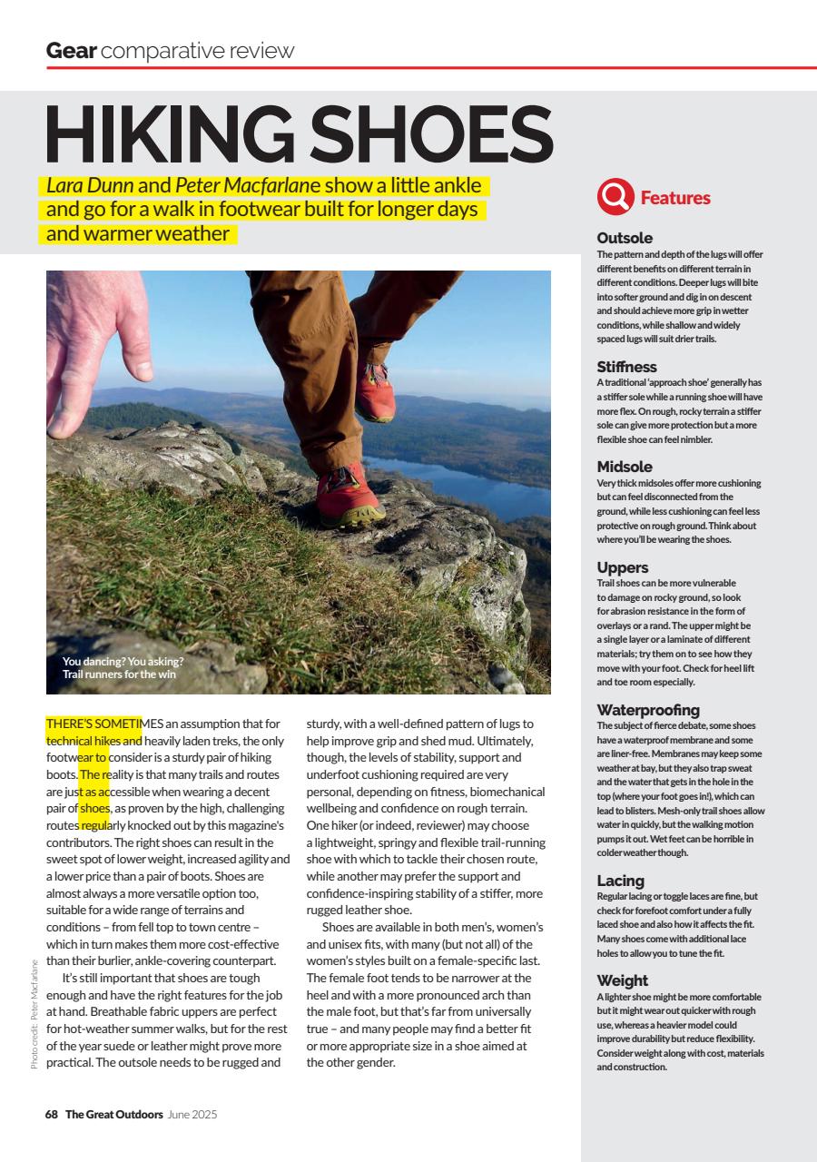 TGO - The Great Outdoors Magazine Preview Pages