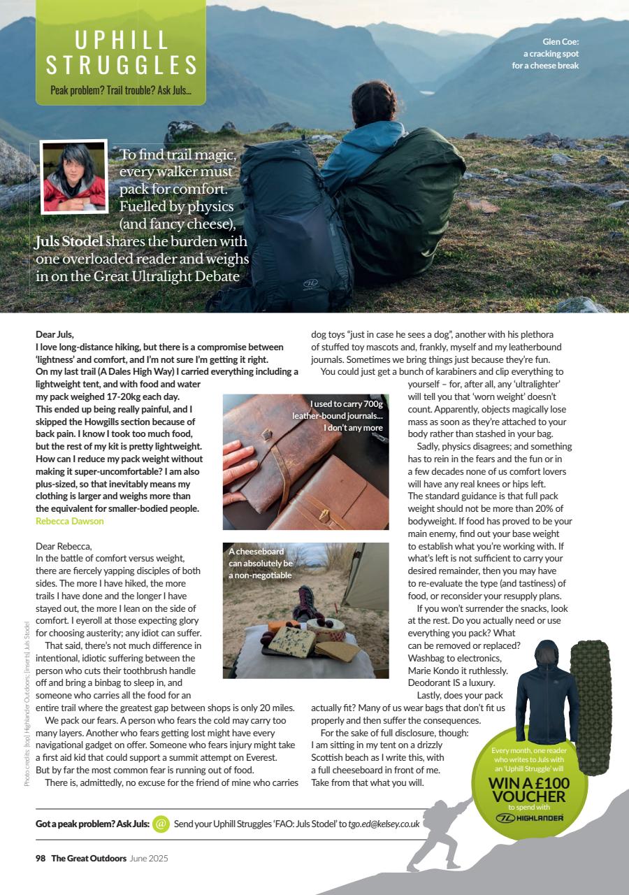 TGO - The Great Outdoors Magazine Preview Pages