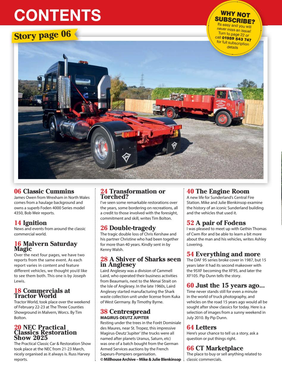 Classic Truck Preview Pages