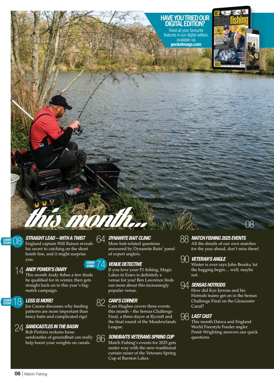 Match Fishing Preview Pages