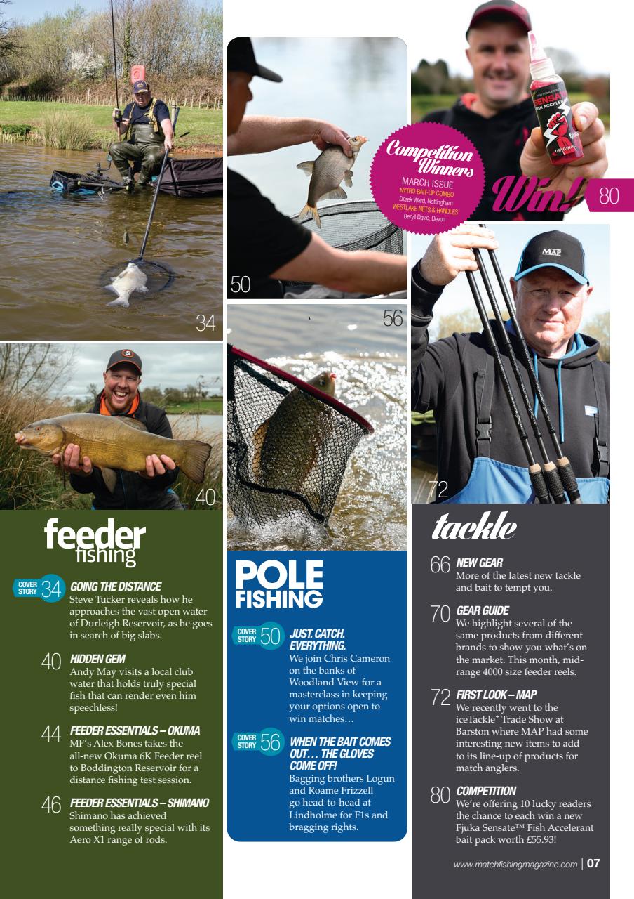 Match Fishing Preview Pages