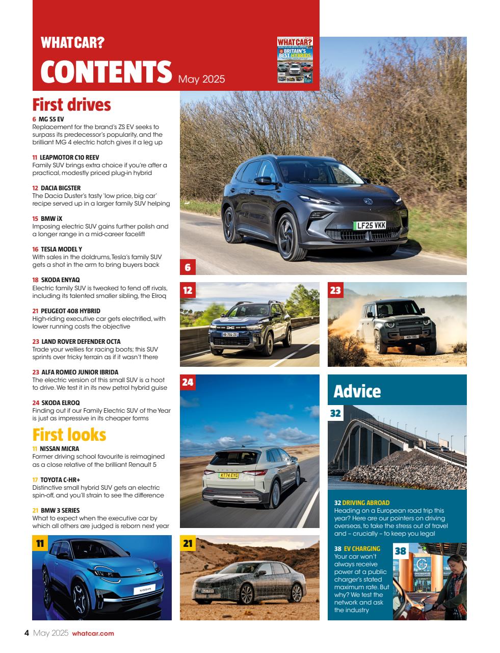 What Car? Preview Pages