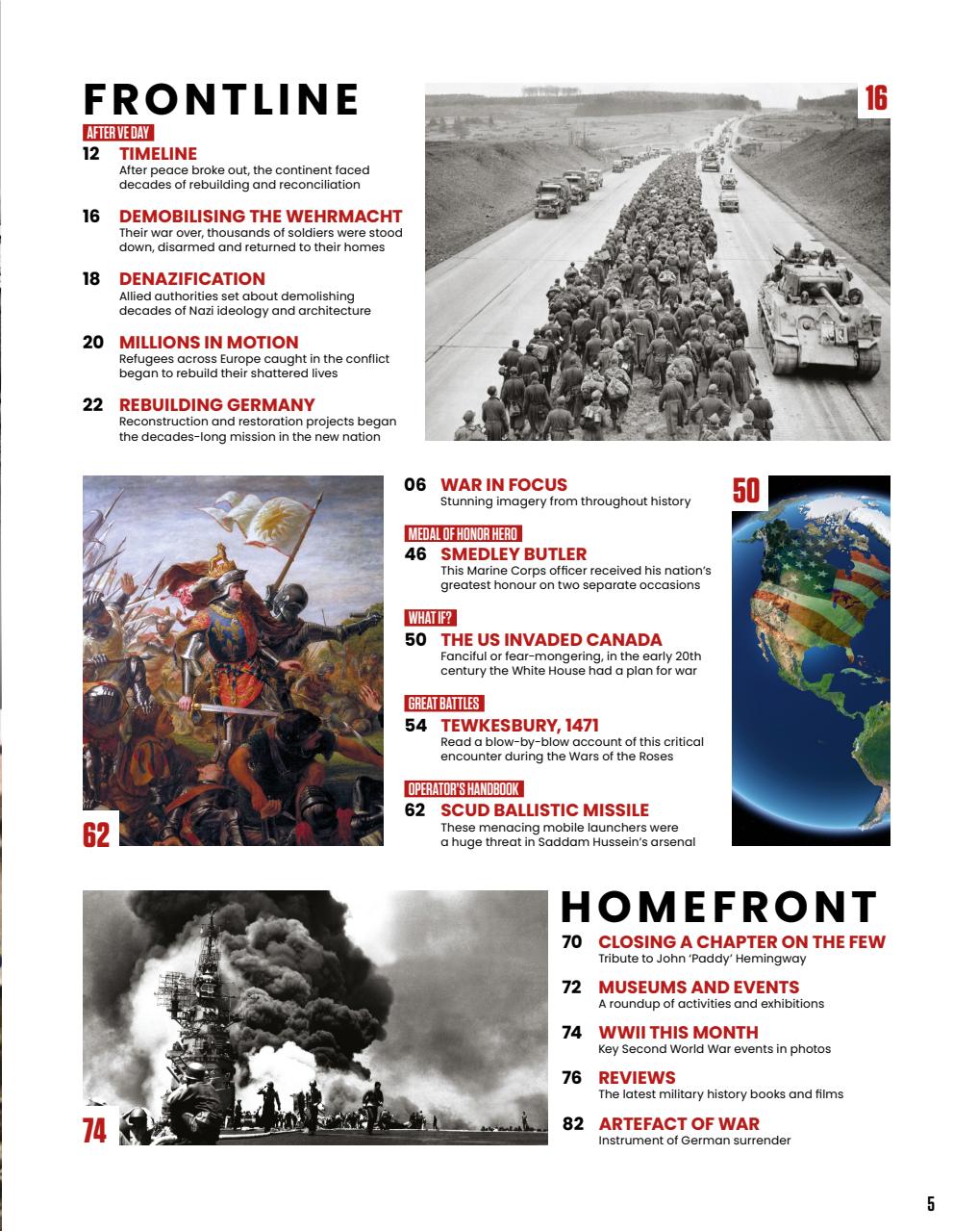 History of War Preview Pages