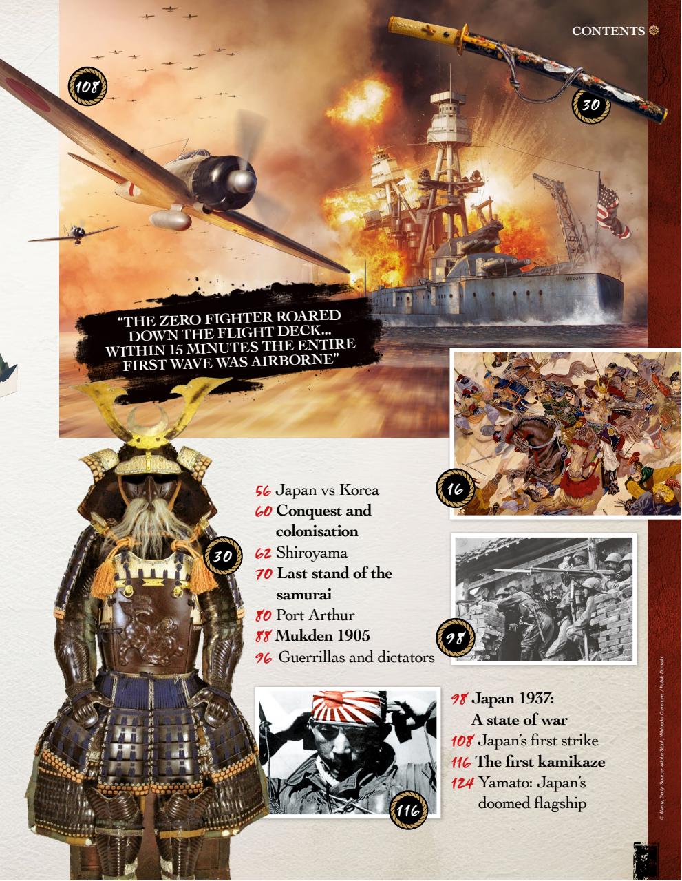 History of War Bookazine Preview Pages