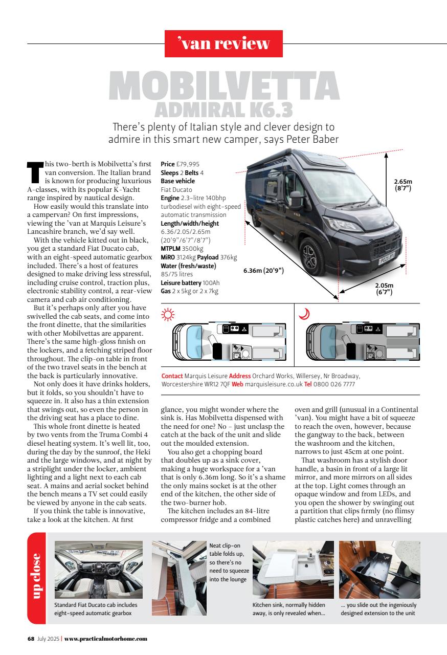 Practical Motorhome Preview Pages