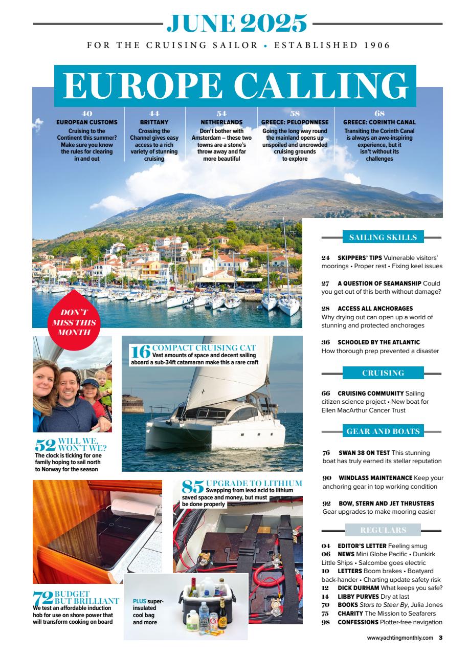 Yachting Monthly Preview Pages