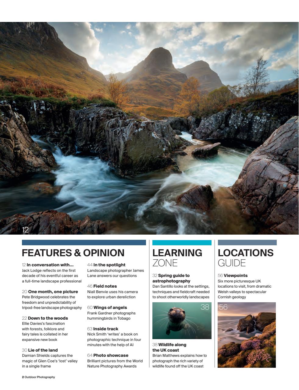 Outdoor Photography Preview Pages