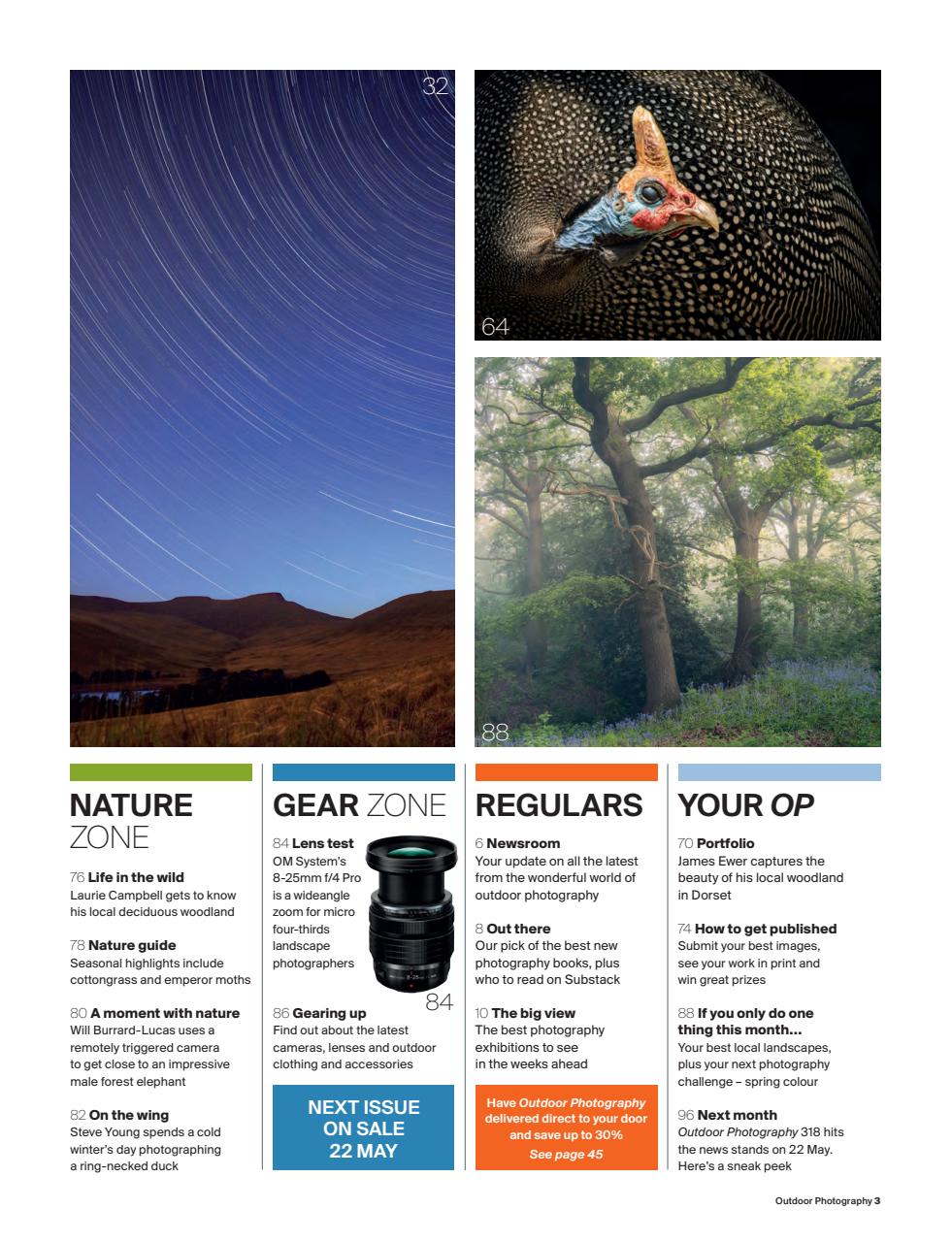 Outdoor Photography Preview Pages