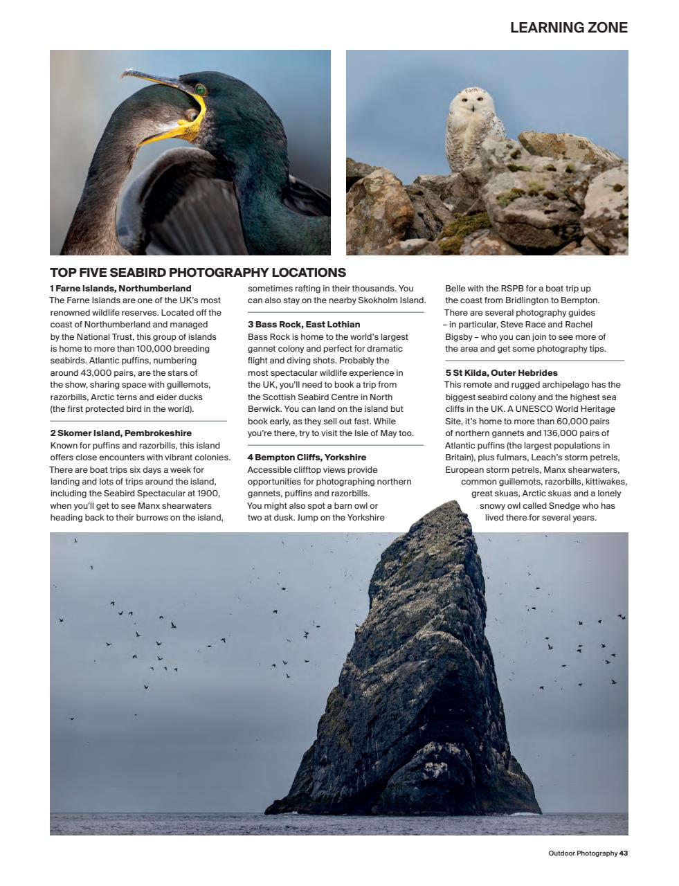Outdoor Photography Preview Pages