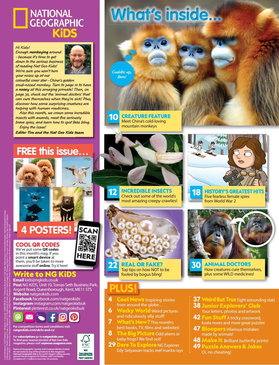 National Geographic Kids Preview Pages