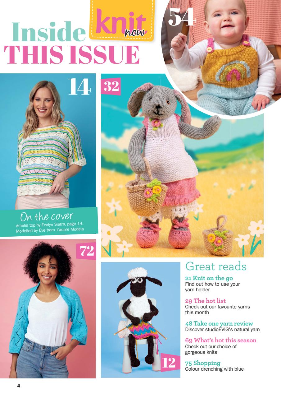 Knit Now Preview Pages