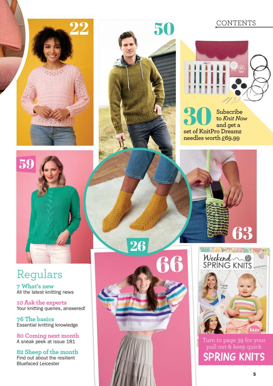 Knit Now Preview Pages