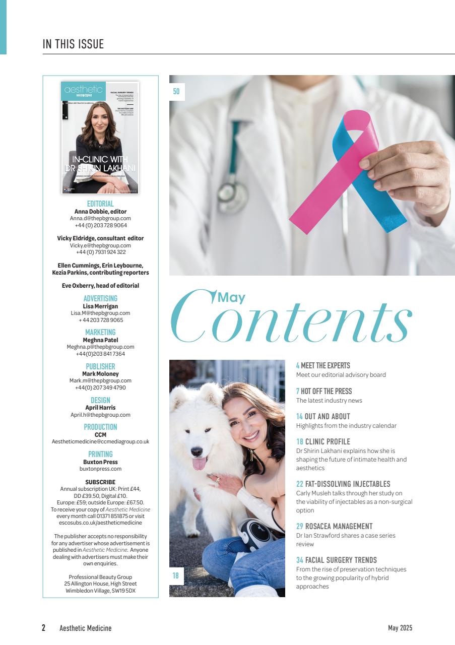 Aesthetic Medicine Preview Pages