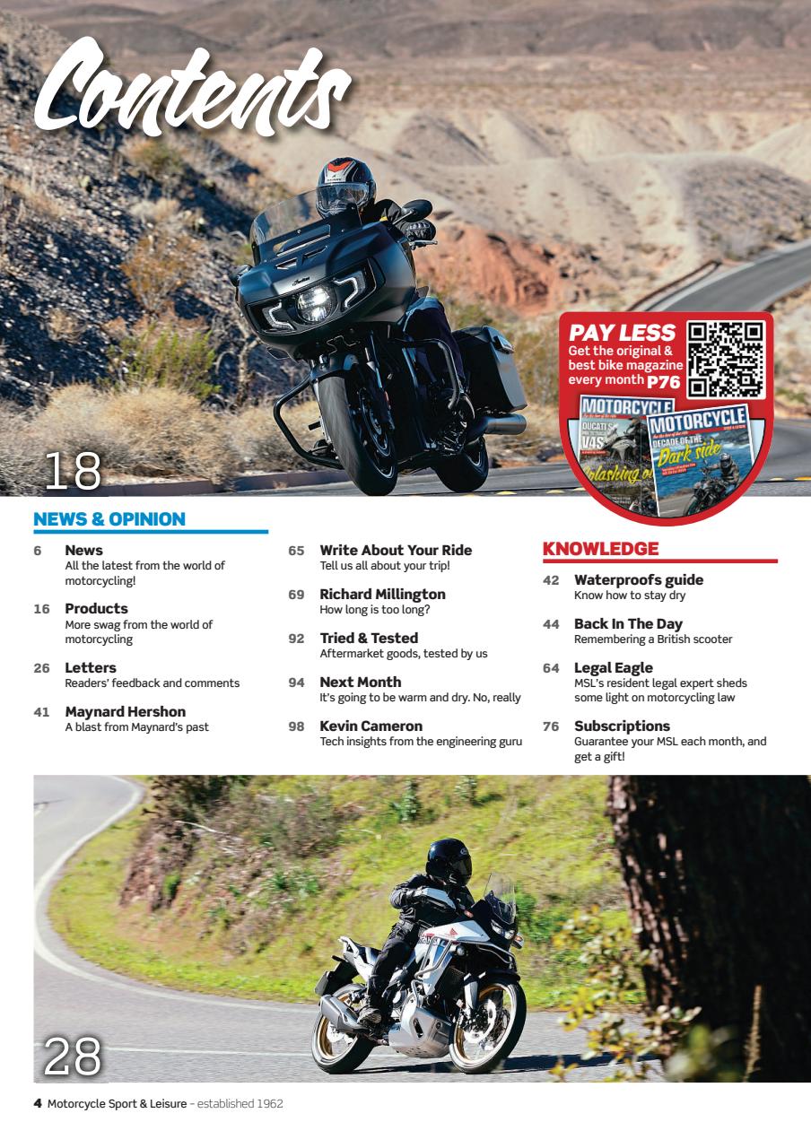 Motorcycle Sport & Leisure Preview Pages