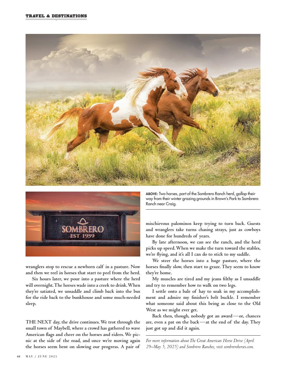 Cowboys and Indians Preview Pages