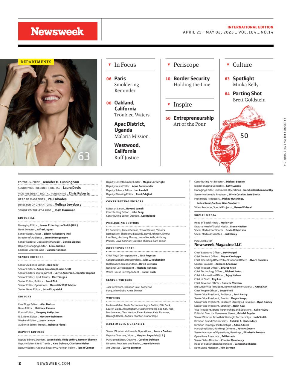 Newsweek International Preview Pages