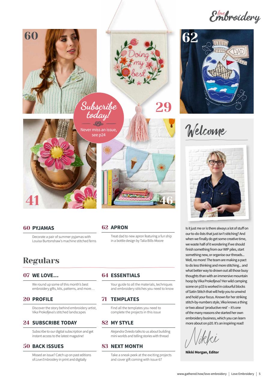 Love Embroidery Preview Pages