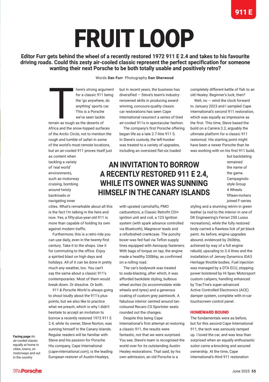 911 & Porsche World Preview Pages