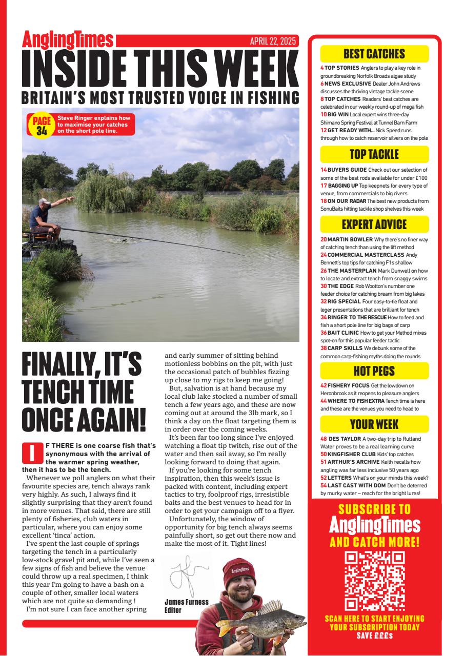 Angling Times Preview Pages