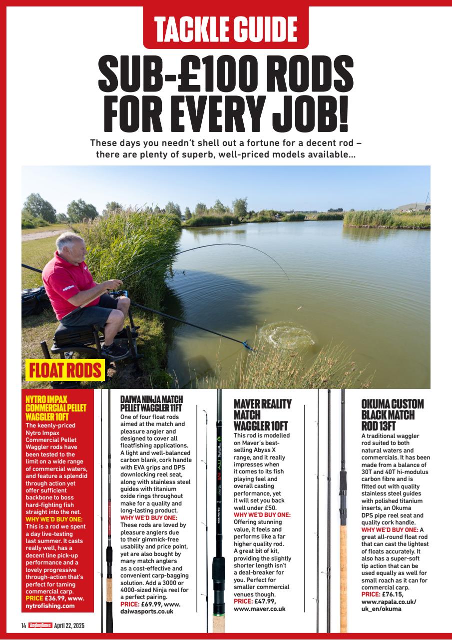 Angling Times Preview Pages