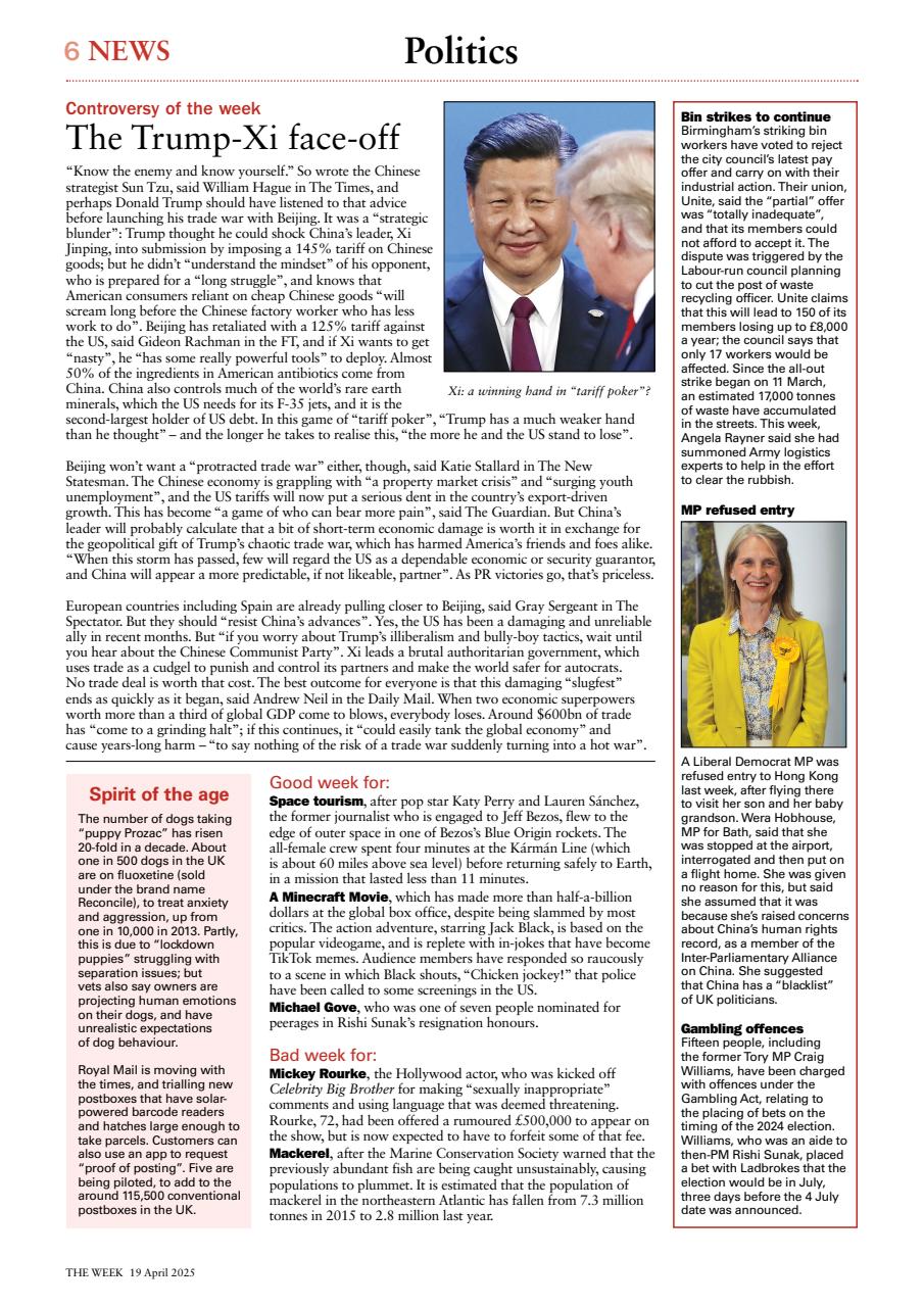 The Week Preview Pages